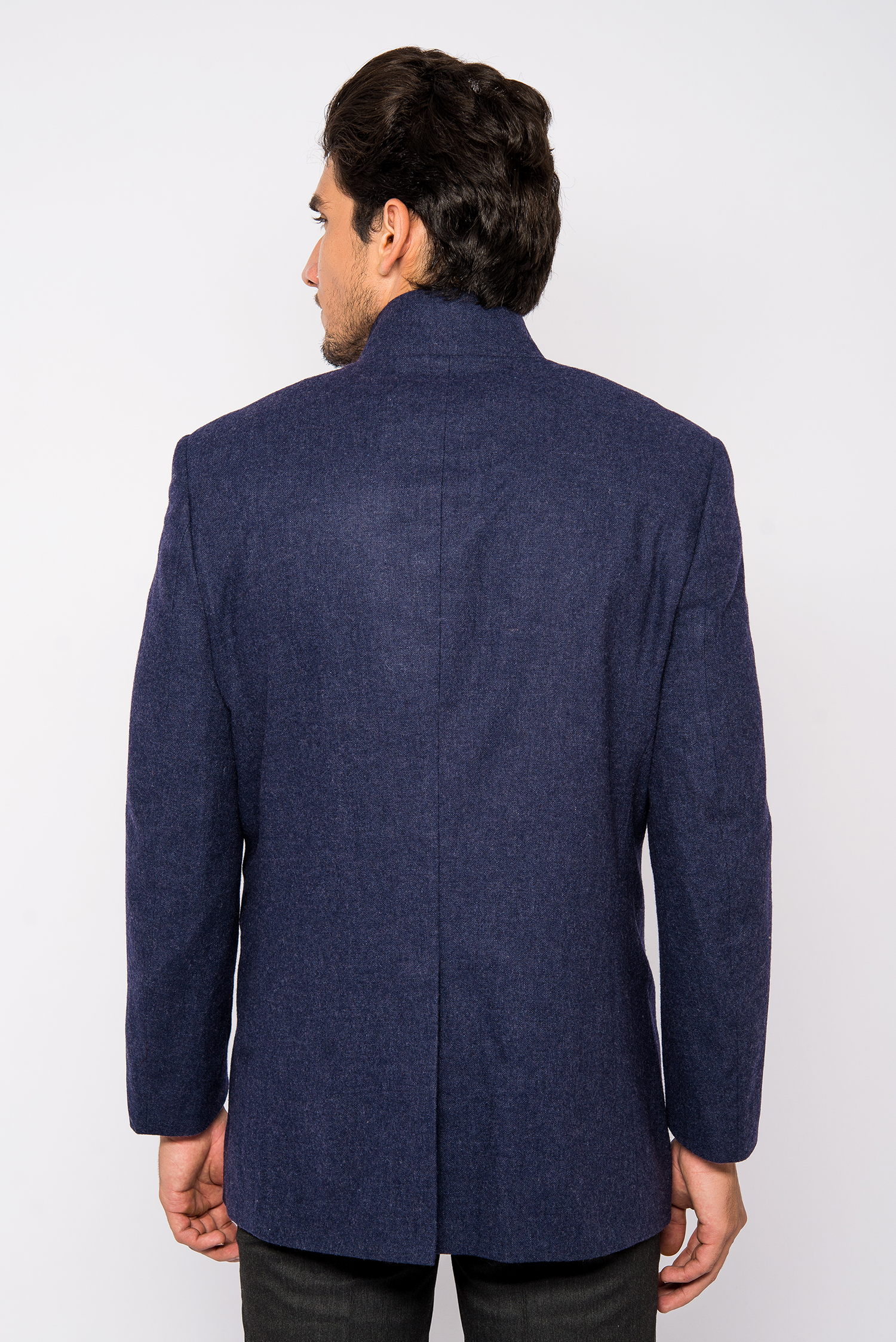 Áo Coat Nam Màu Xanh Đen Cát Mịn- HẾT HÀNG