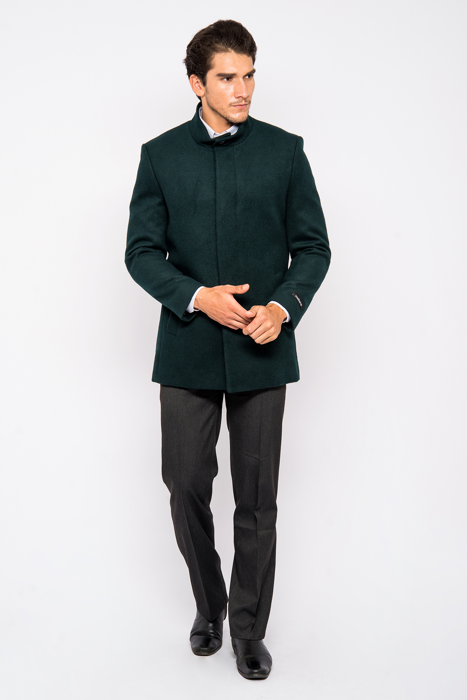Áo Coat Nam Màu Xanh Military Đậm - HẾT HÀNG