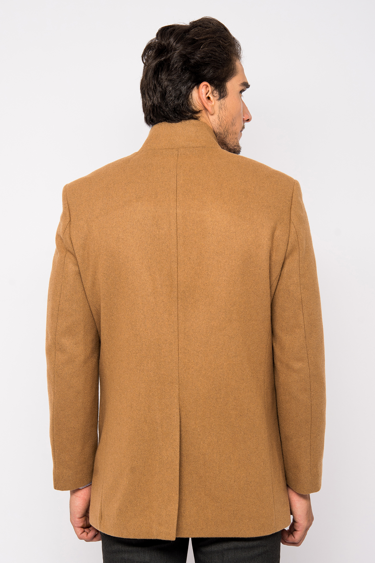 Áo Coat Nam Màu Khaki -HẾT HÀNG