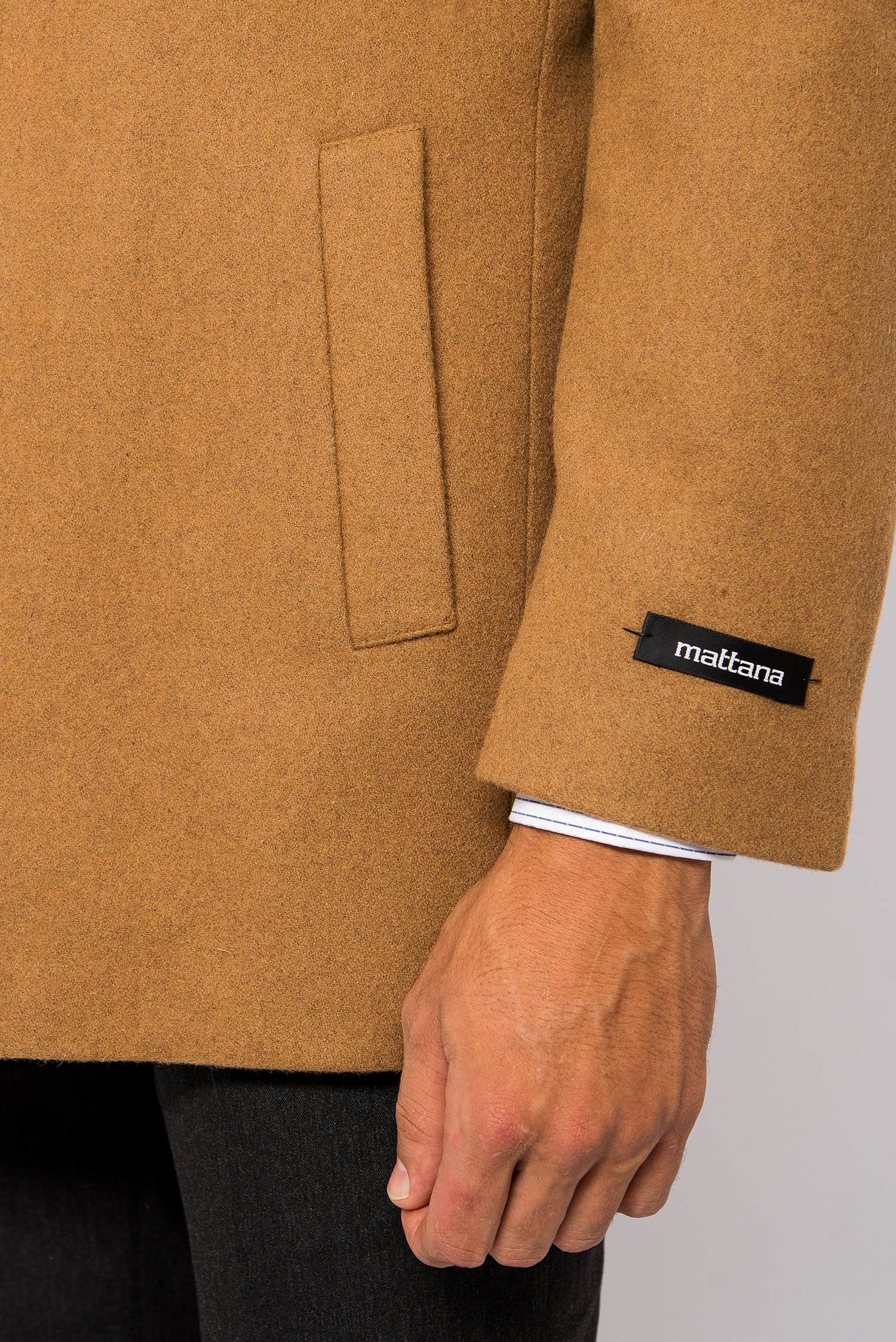 Áo Coat Nam Màu Khaki -HẾT HÀNG