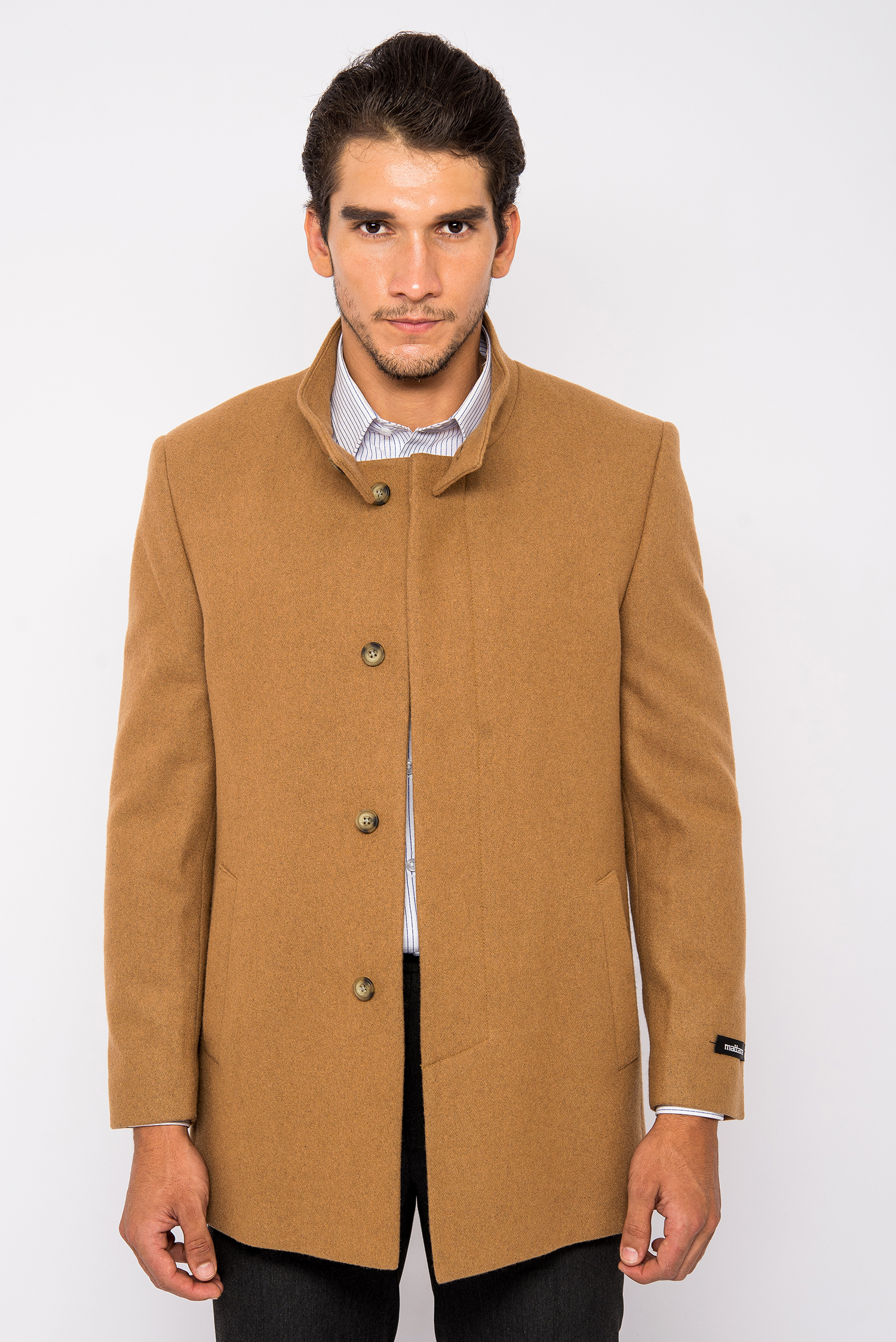 Áo Coat Nam Màu Khaki -HẾT HÀNG