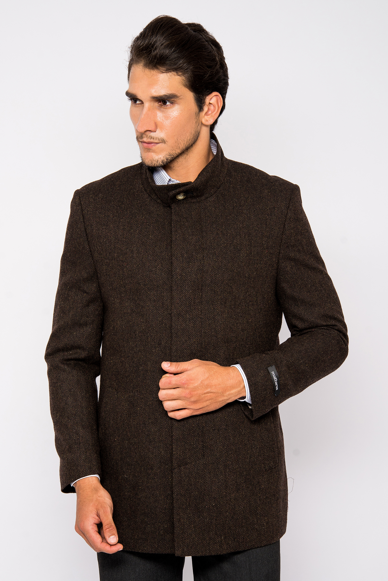 Áo Coat Nam Màu Nâu Đậm - HẾT HÀNG