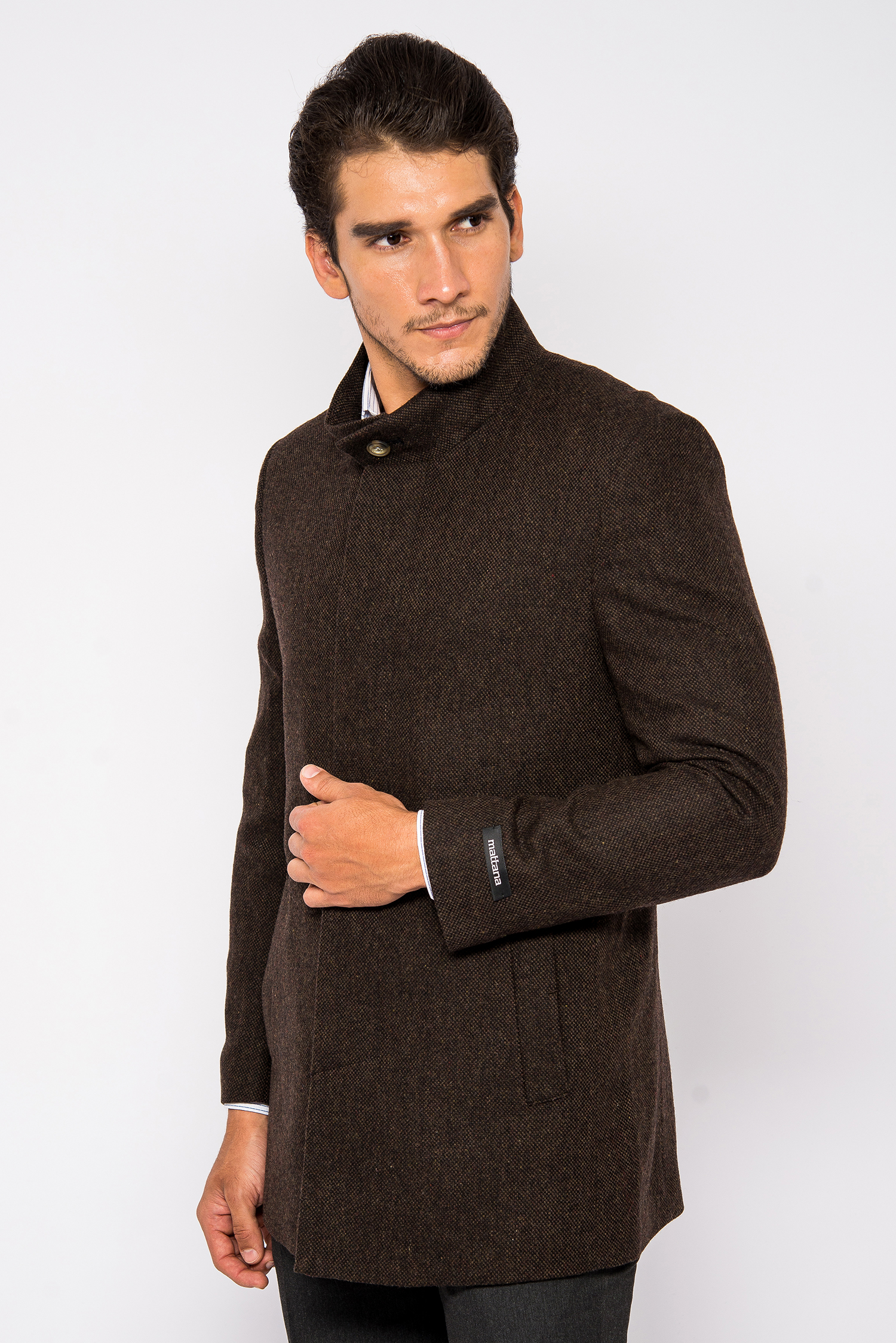 Áo Coat Nam Màu Nâu Đậm - HẾT HÀNG