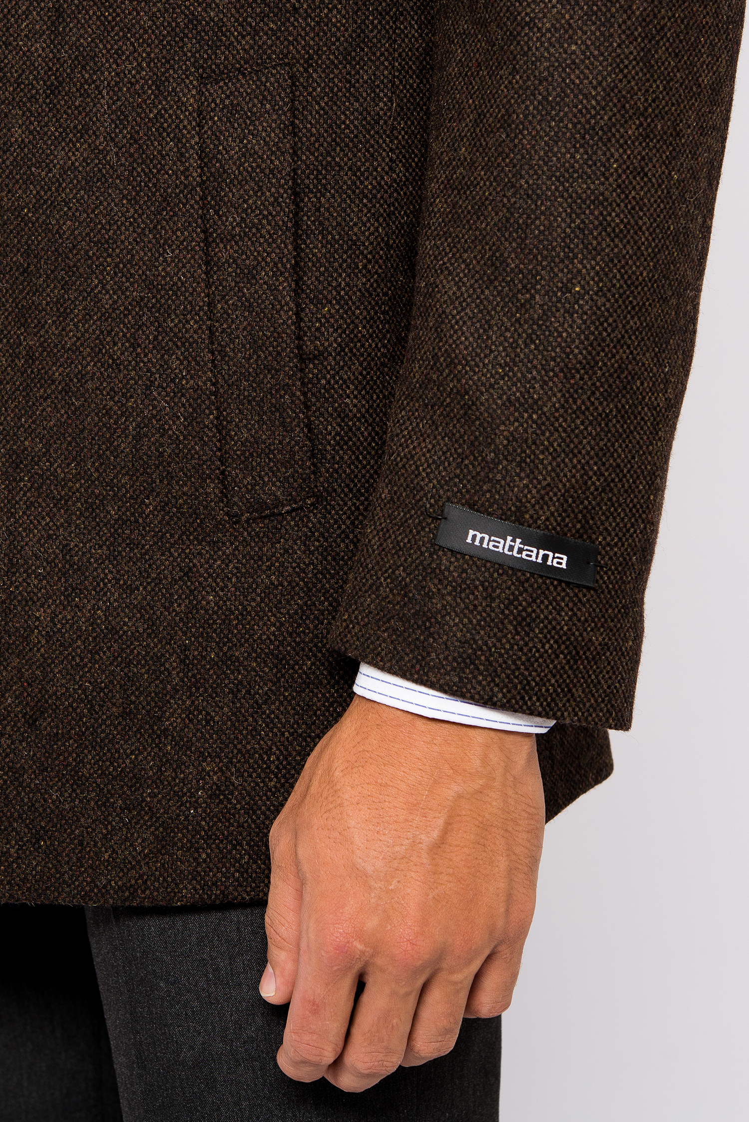 Áo Coat Nam Màu Nâu Đậm - HẾT HÀNG