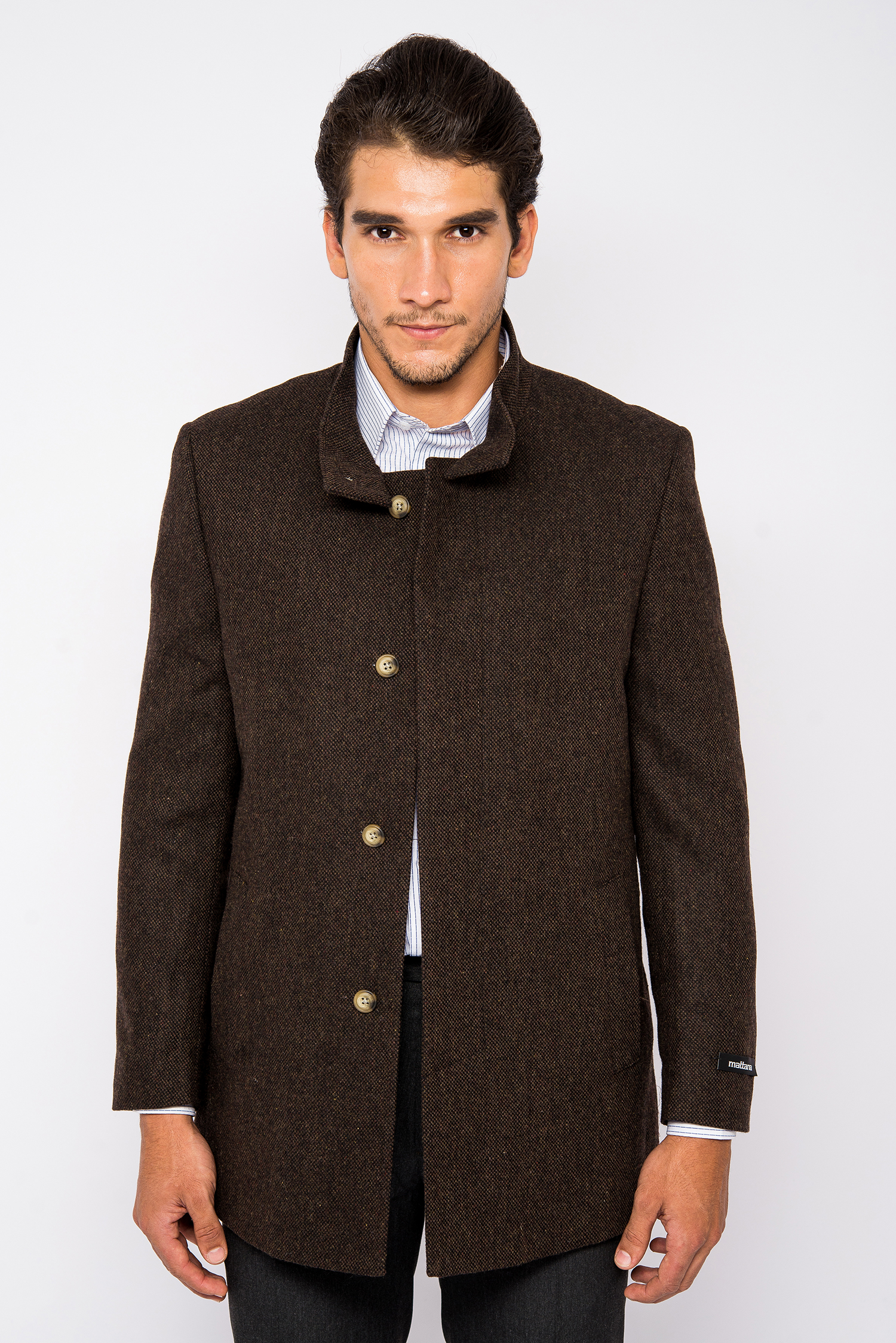 Áo Coat Nam Màu Nâu Đậm - HẾT HÀNG