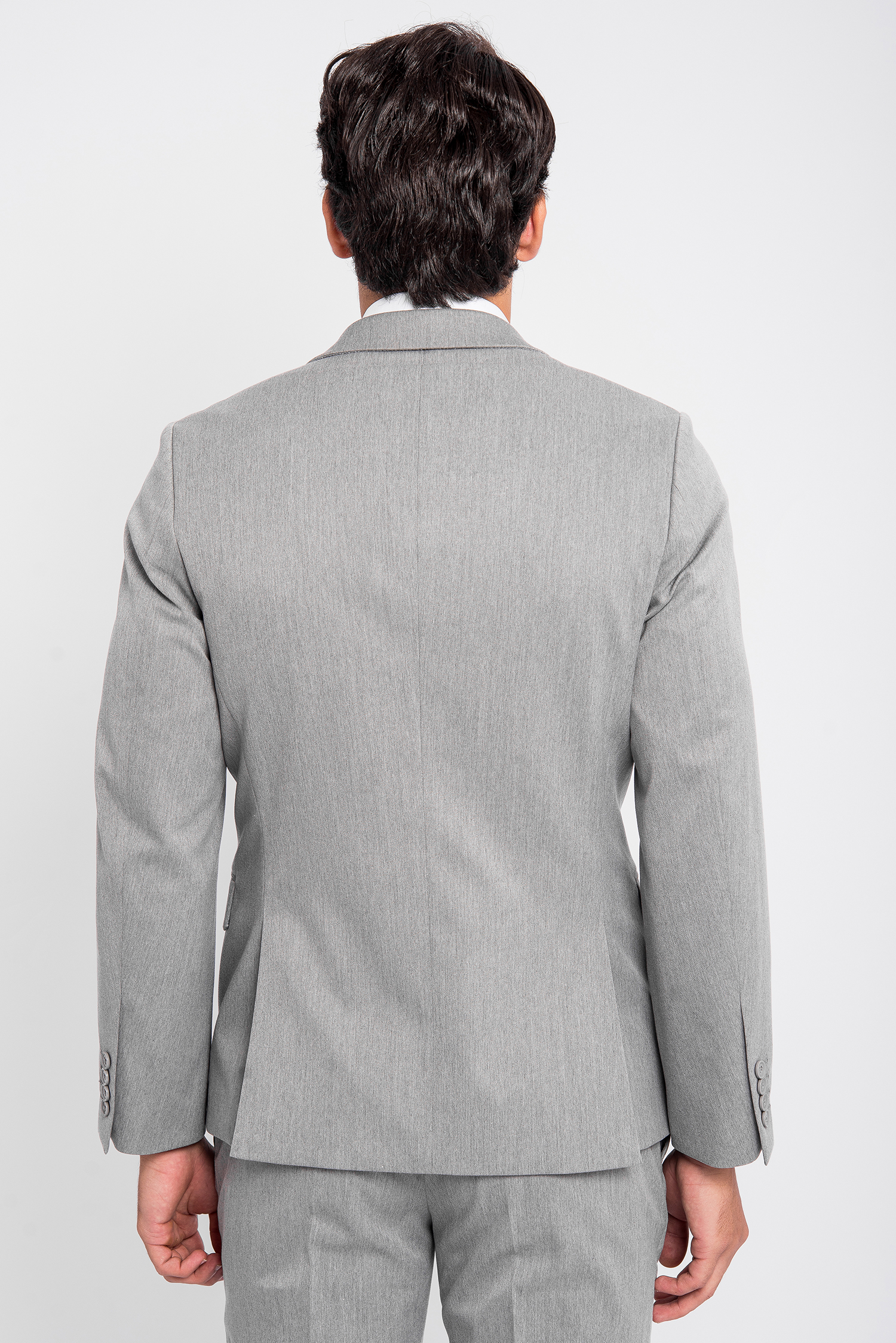 Bộ Veston Nam Xám Slim Fit-HẾT HÀNG