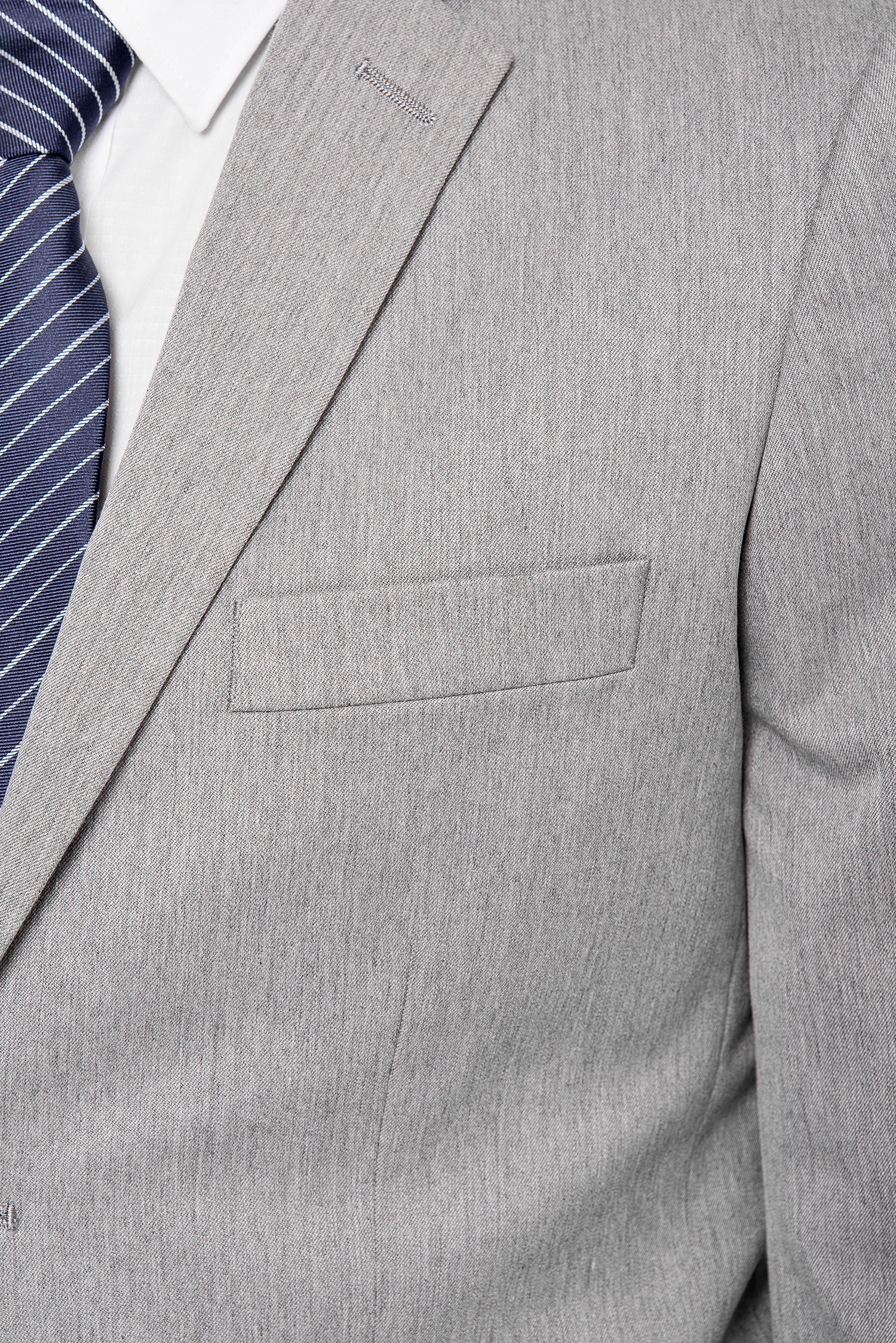 Bộ Veston Nam Xám Slim Fit-HẾT HÀNG