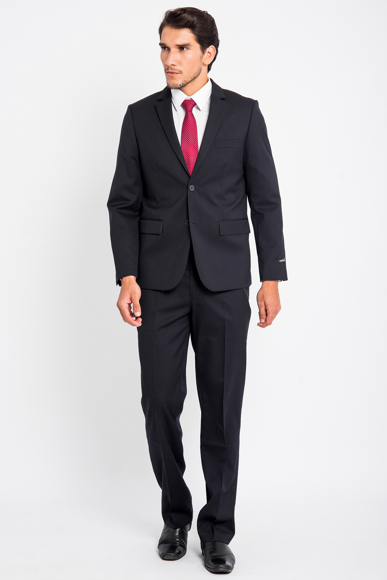 Bộ Veston Nam Đen Trơn Classic Fit - HẾT HÀNG