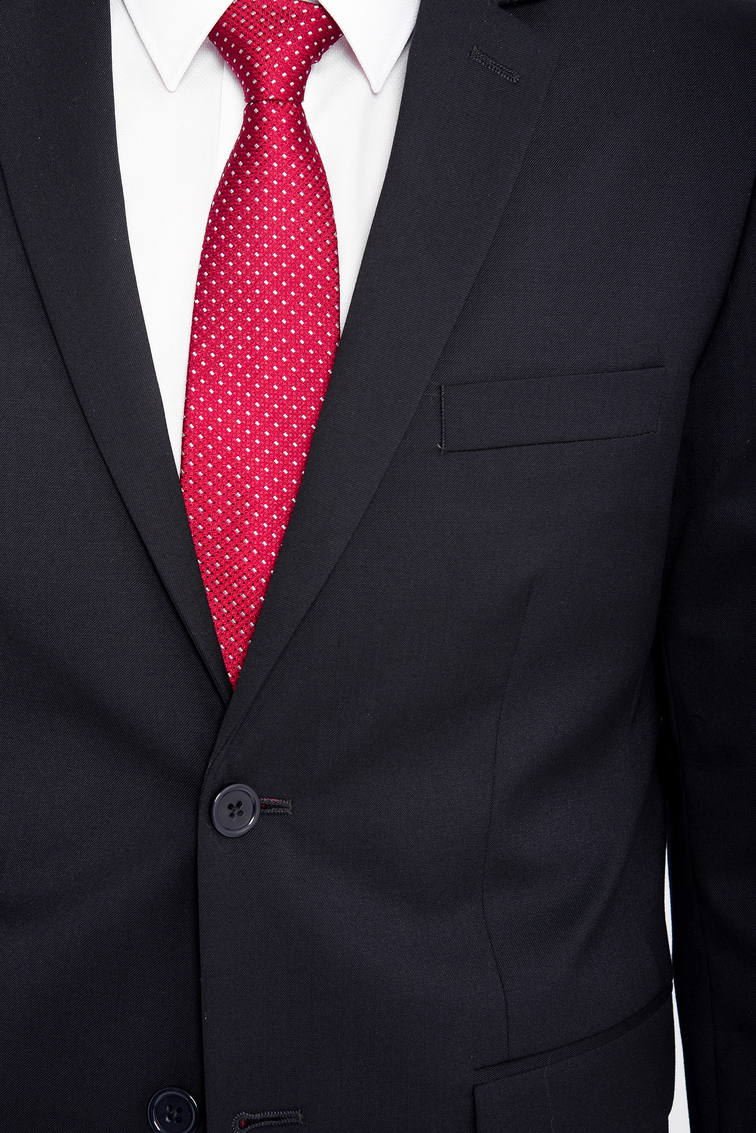 Bộ Veston Nam Đen Trơn Classic Fit - HẾT HÀNG