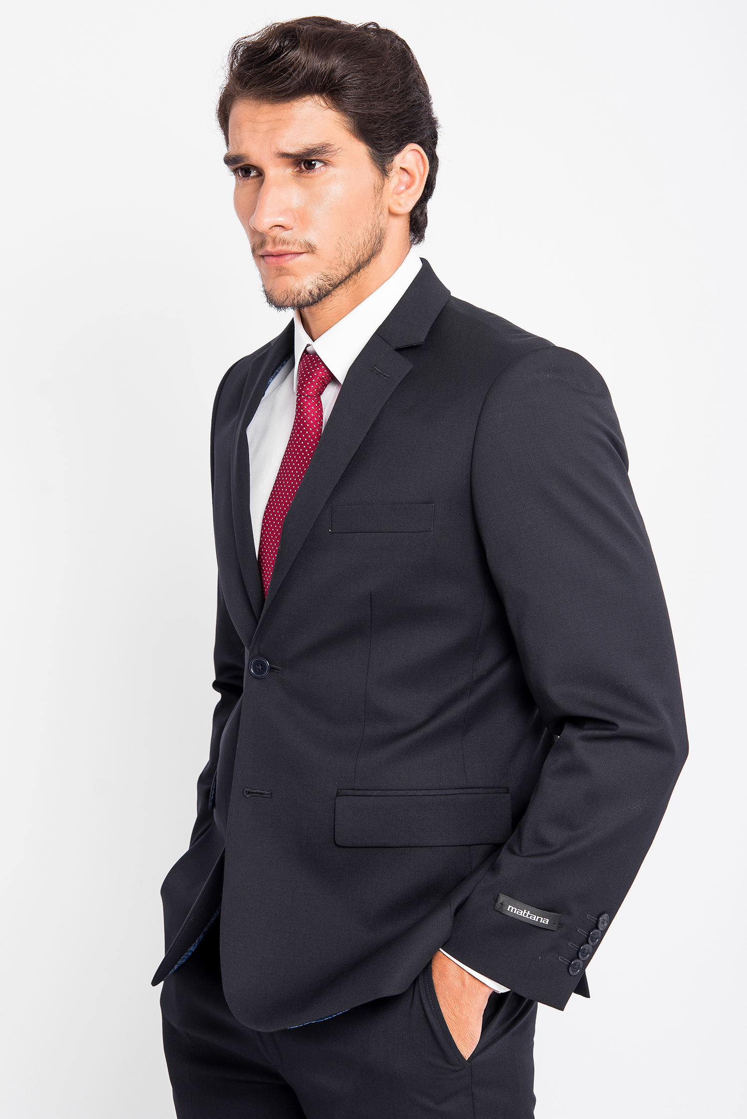 Bộ Veston Nam Đen Trơn Classic Fit - HẾT HÀNG