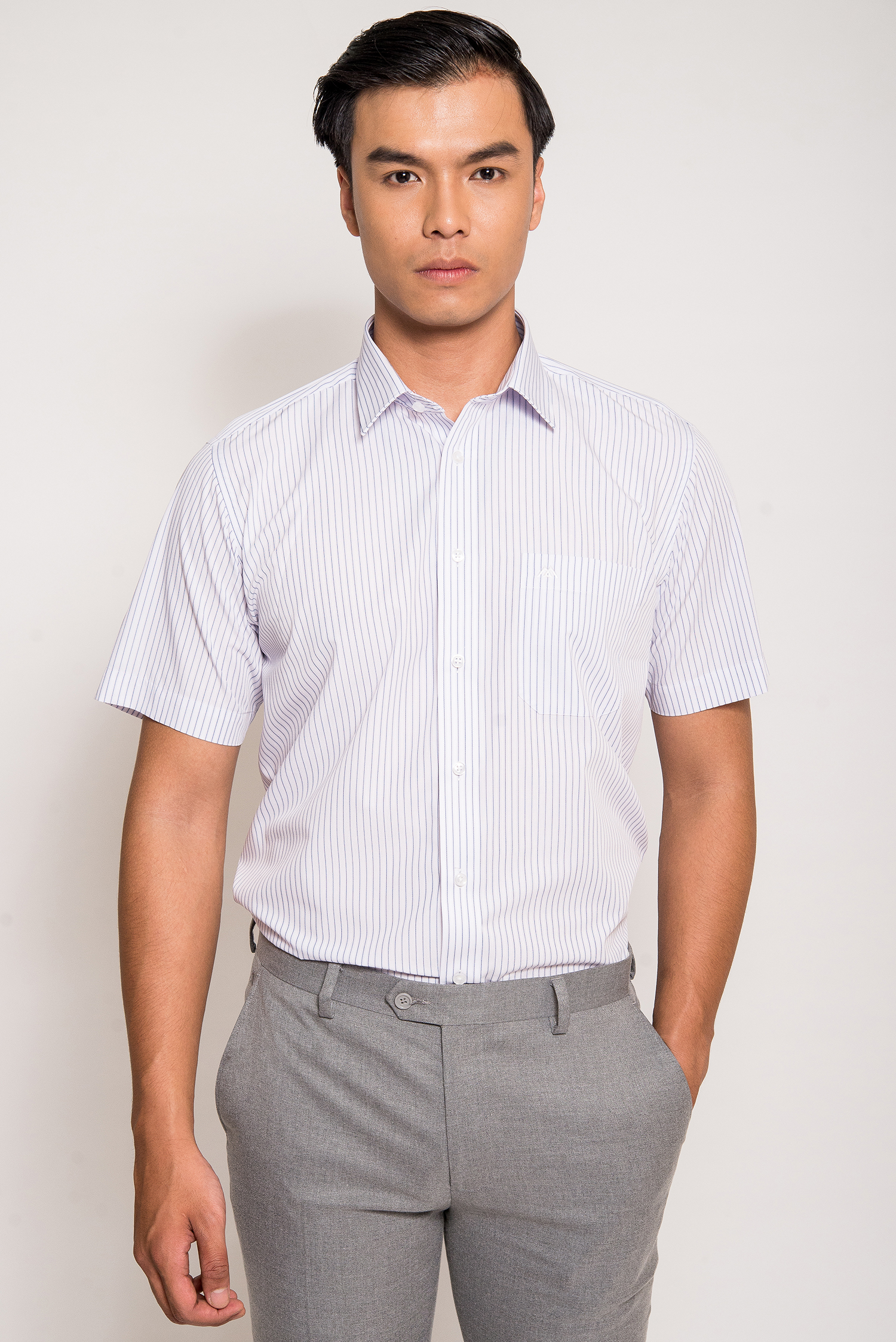 Áo Sơ mi nam ngắn tay - Classic fit - HẾT HÀNG