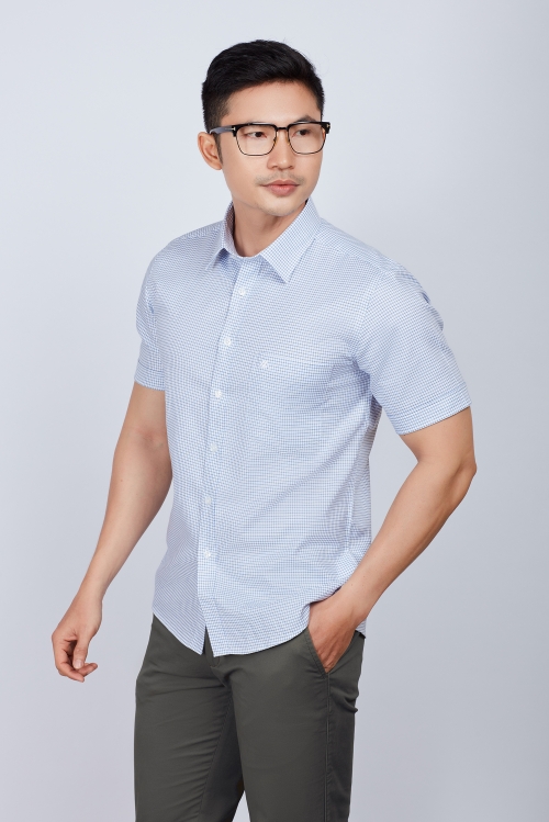 Sơ mi nam Ngắn tay - Regular - HẾT HÀNG