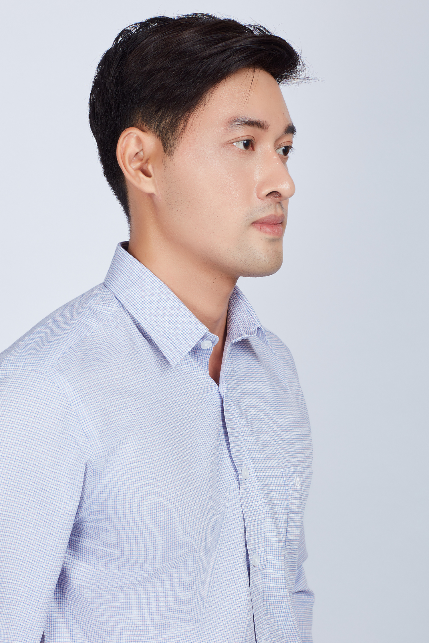 Áo sơ mi nam Classic dài tay sọc ca rô - HẾT HÀNG
