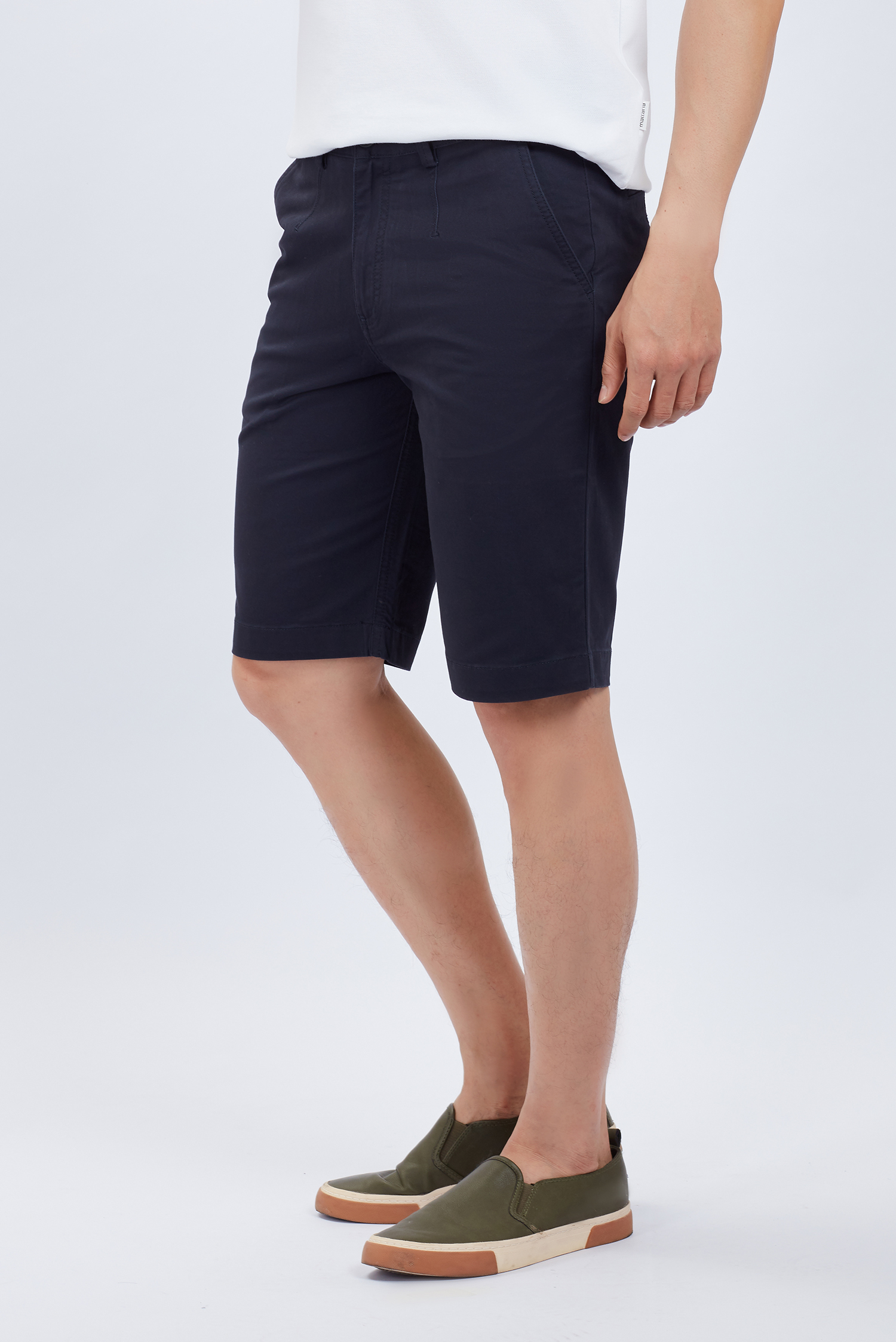 Quần short nam xanh đen trơn - HẾT HÀNG