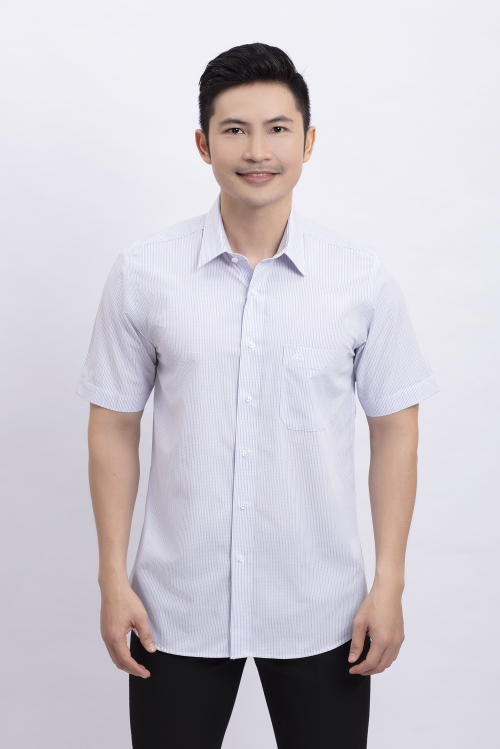 Áo sơ mi nam ngắn tay Classic - HẾT HÀNG