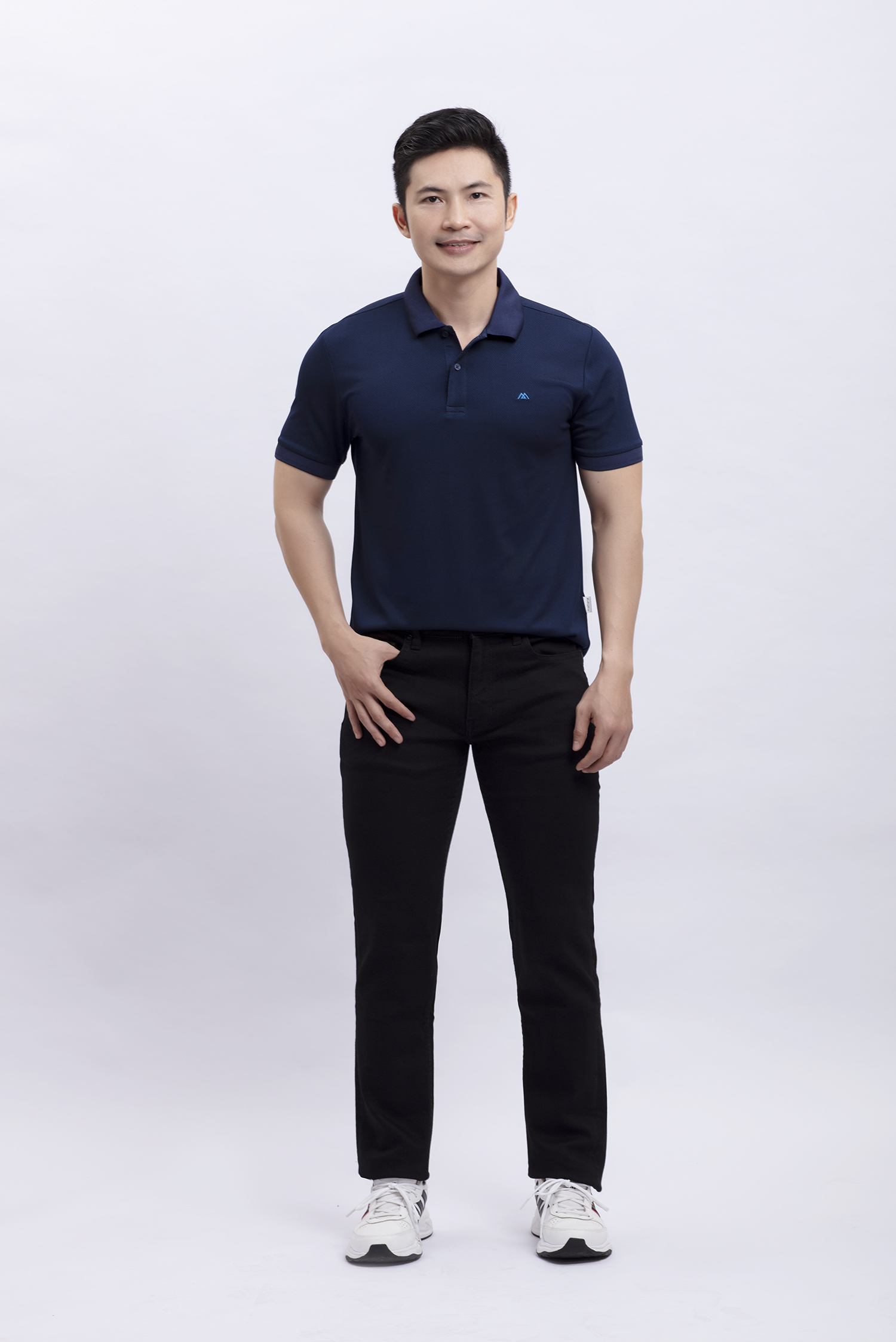 Quần Jean nam đen trơn