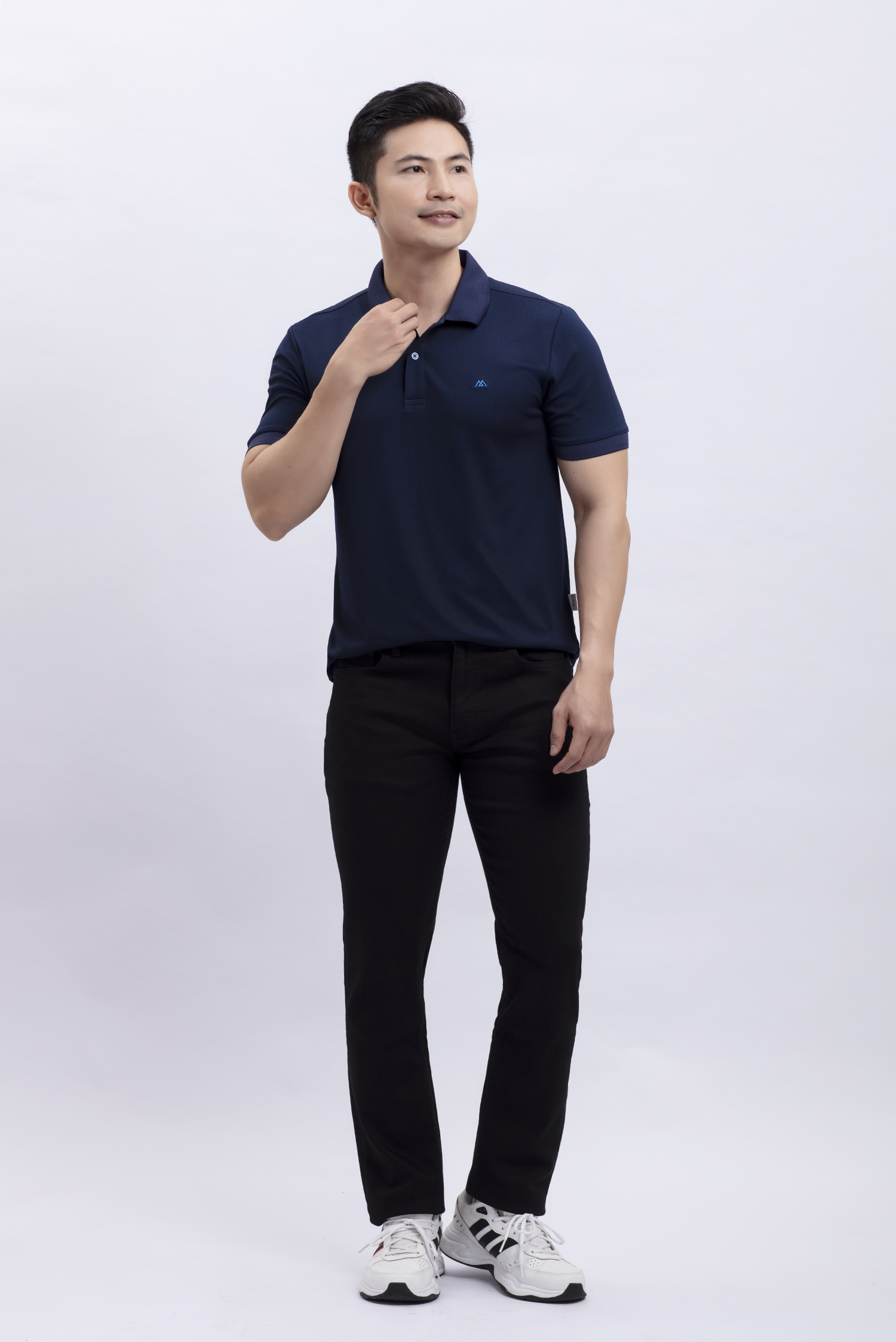 Quần Jean nam đen trơn