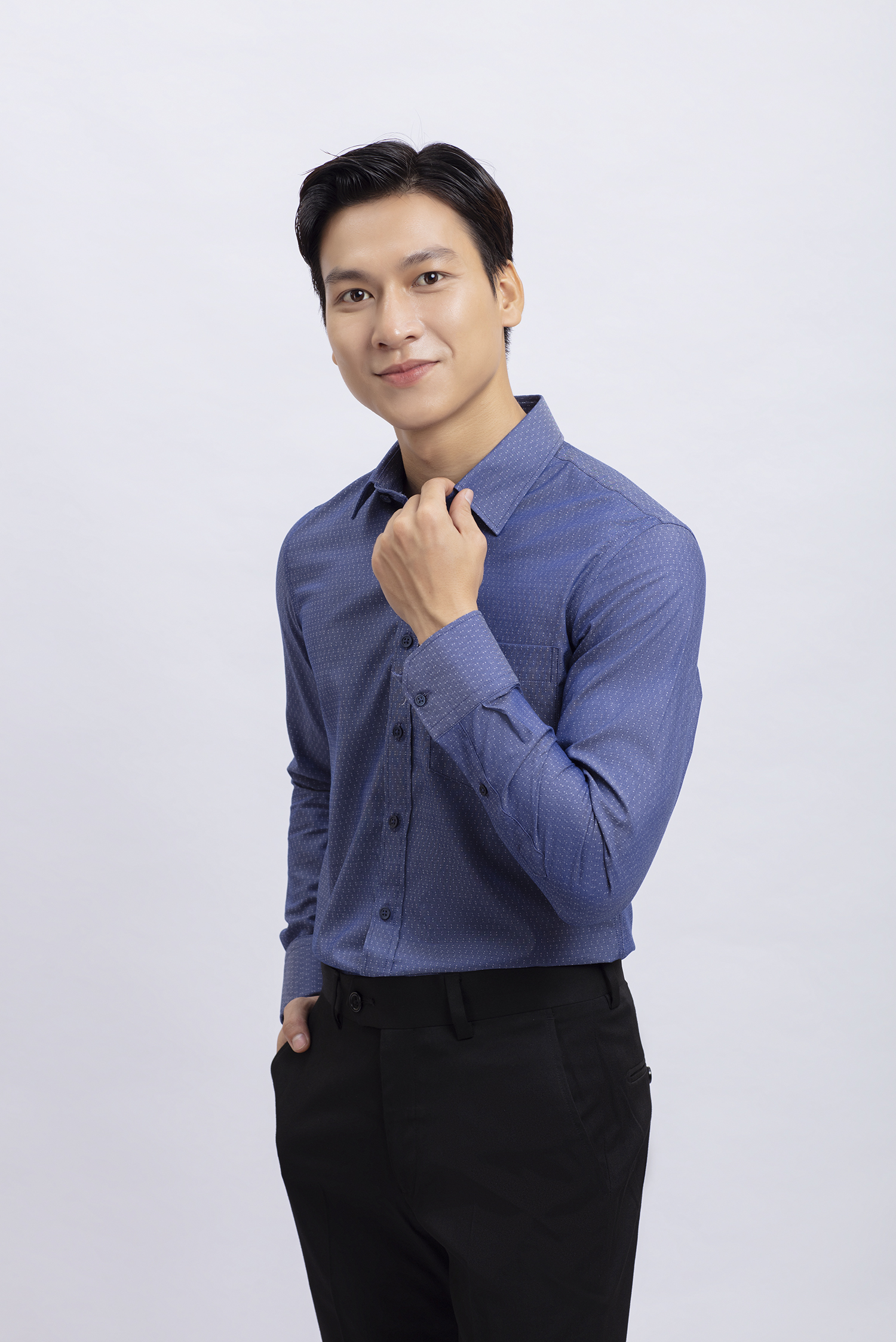 Áo sơ mi nam Dài tay slimfit - HẾT HÀNG
