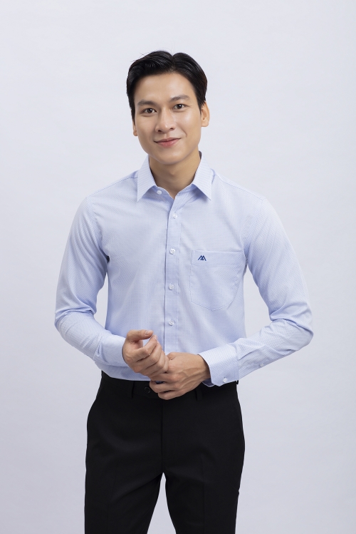 Áo sơ mi nam dài tay Regular - HẾT HÀNG