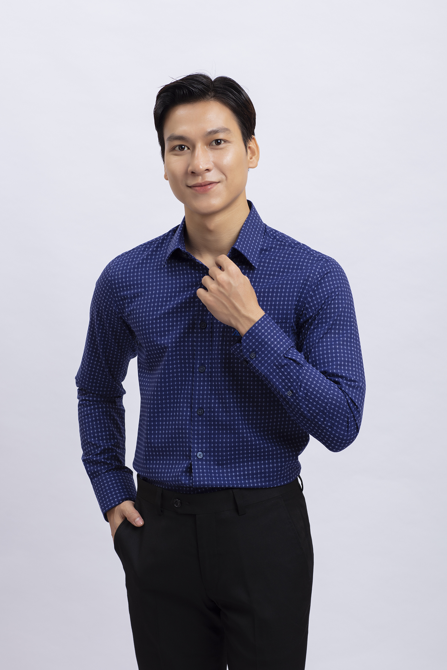 Áo sơ mi nam dài tay Slimfit - HẾT HÀNG