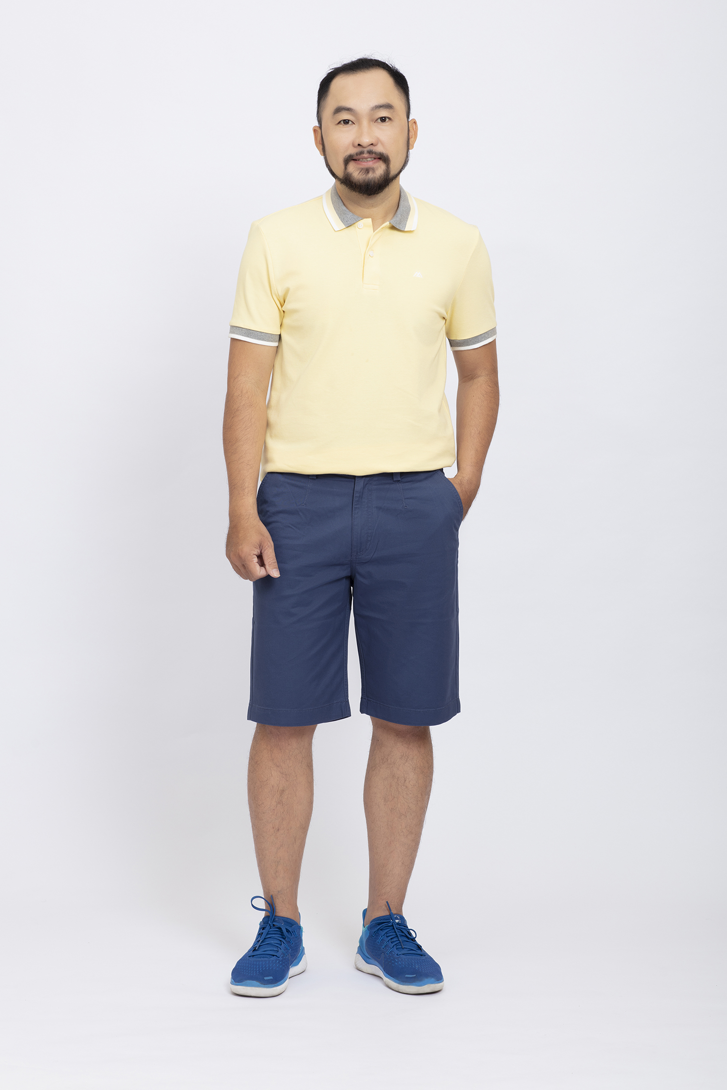 Quần short khaki nam xanh dương - HẾT HÀNG