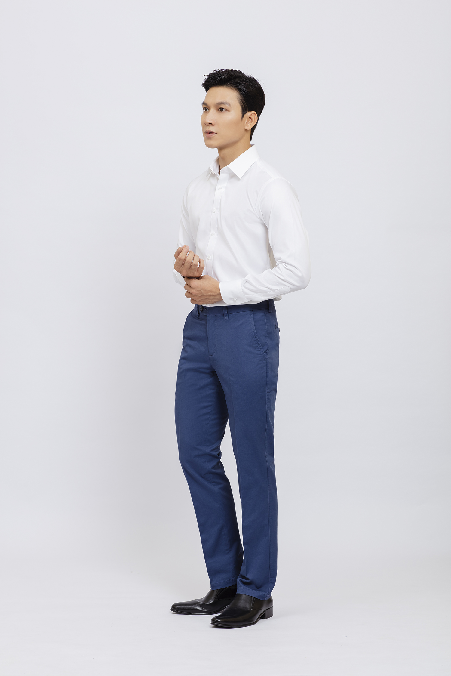 Quần khaki nam màu xanh biển đậm - HẾT HÀNG