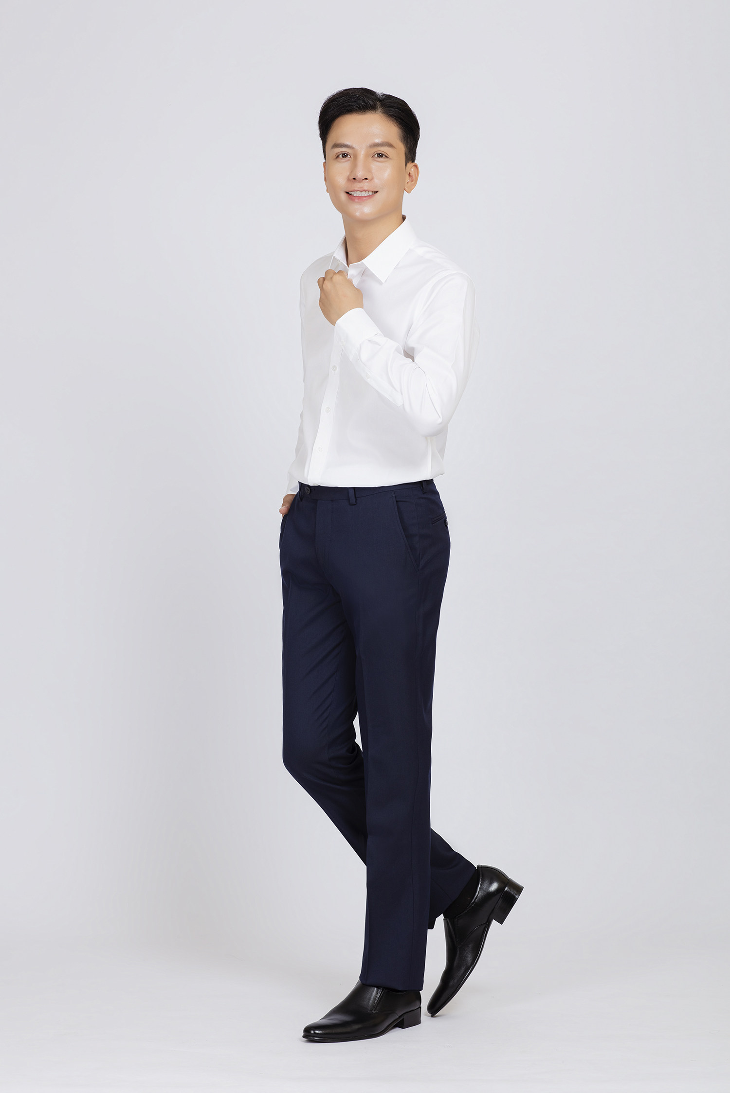 Quần tây nam Slimfit màu xanh dương - HẾT HÀNG