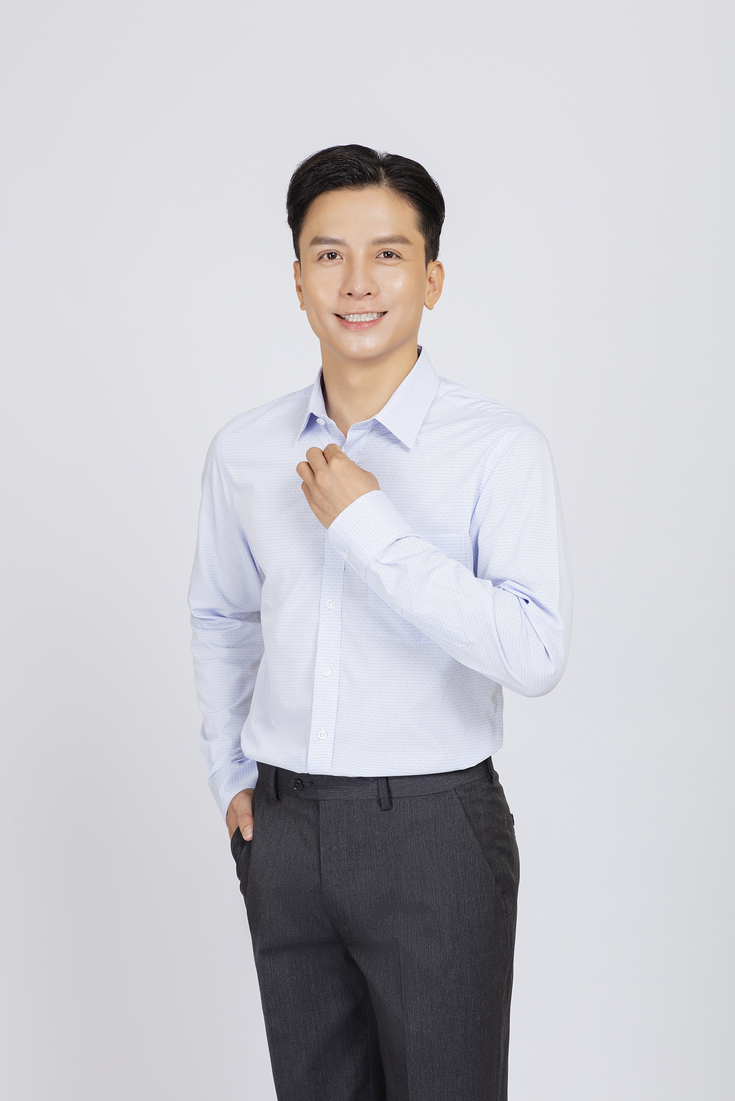 Sơ mi nam dài tay - Slimfit - HẾT HÀNG