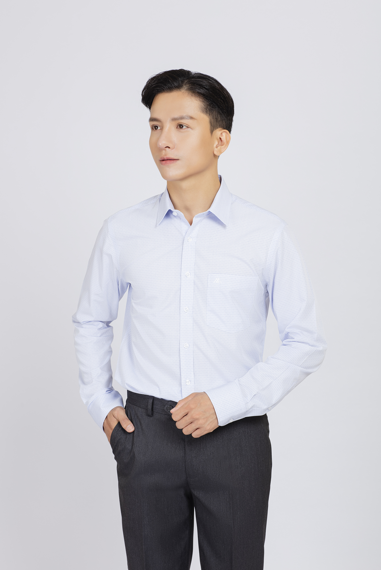 Sơ mi nam dài tay - Slimfit - HẾT HÀNG