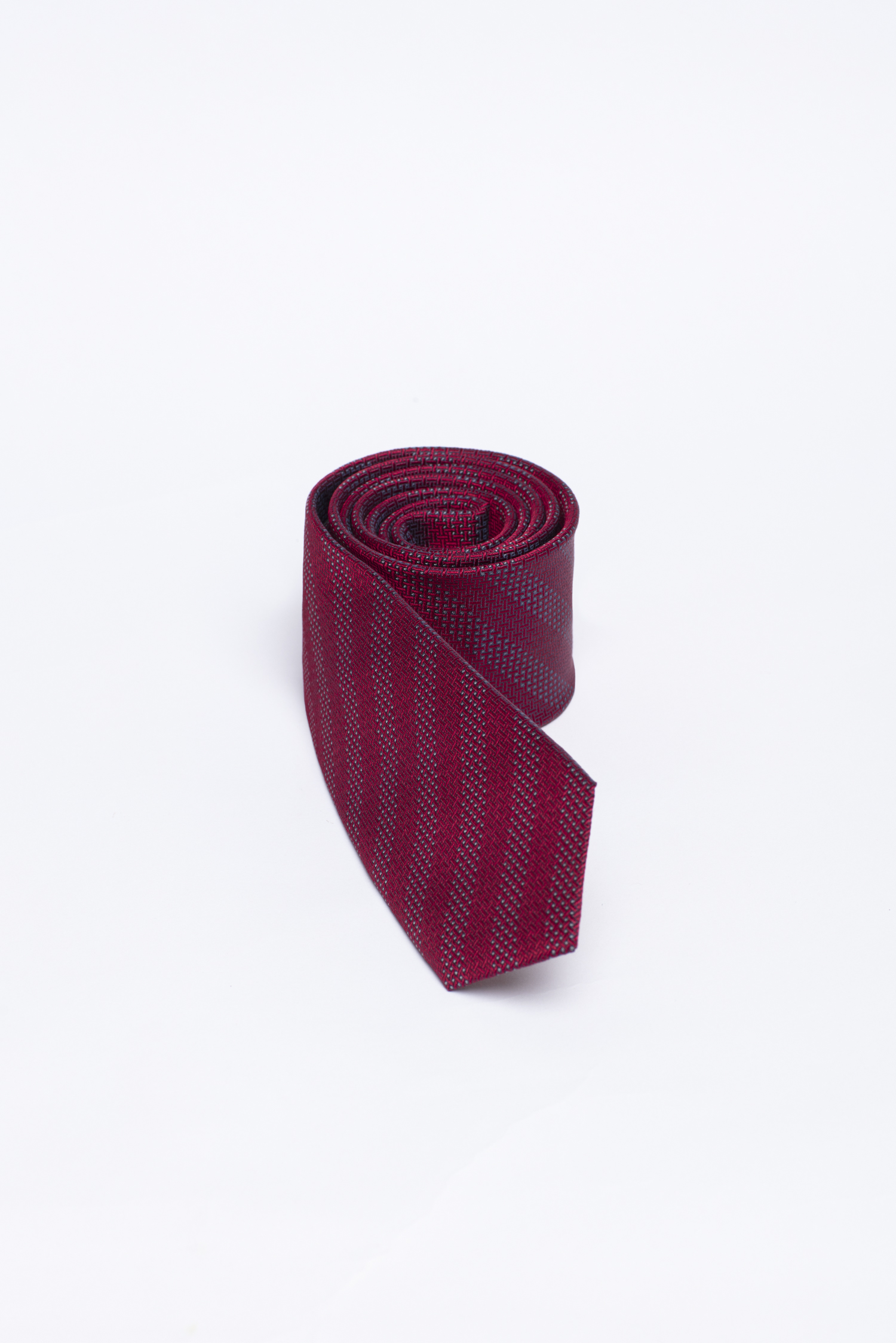 Cà Vạt sọc đỏ - kích thước 6.5 cm