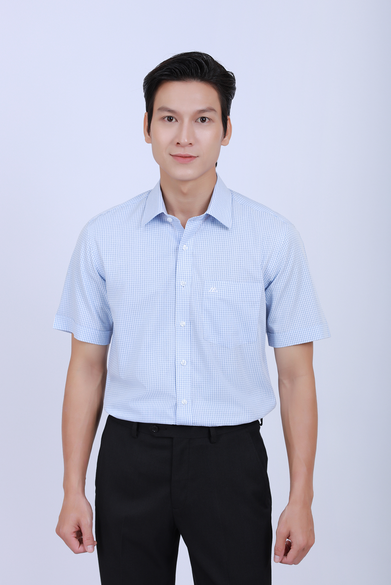  Áo sơ mi nam Slimfit Ngắn tay - HẾT HÀNG