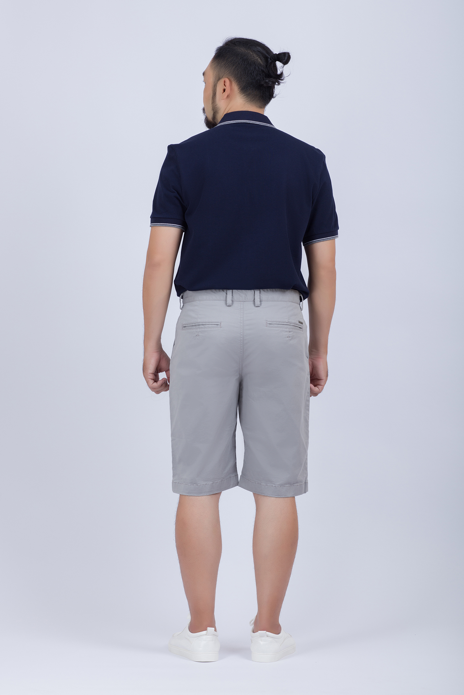 Quần Short nam màu xám nhạt