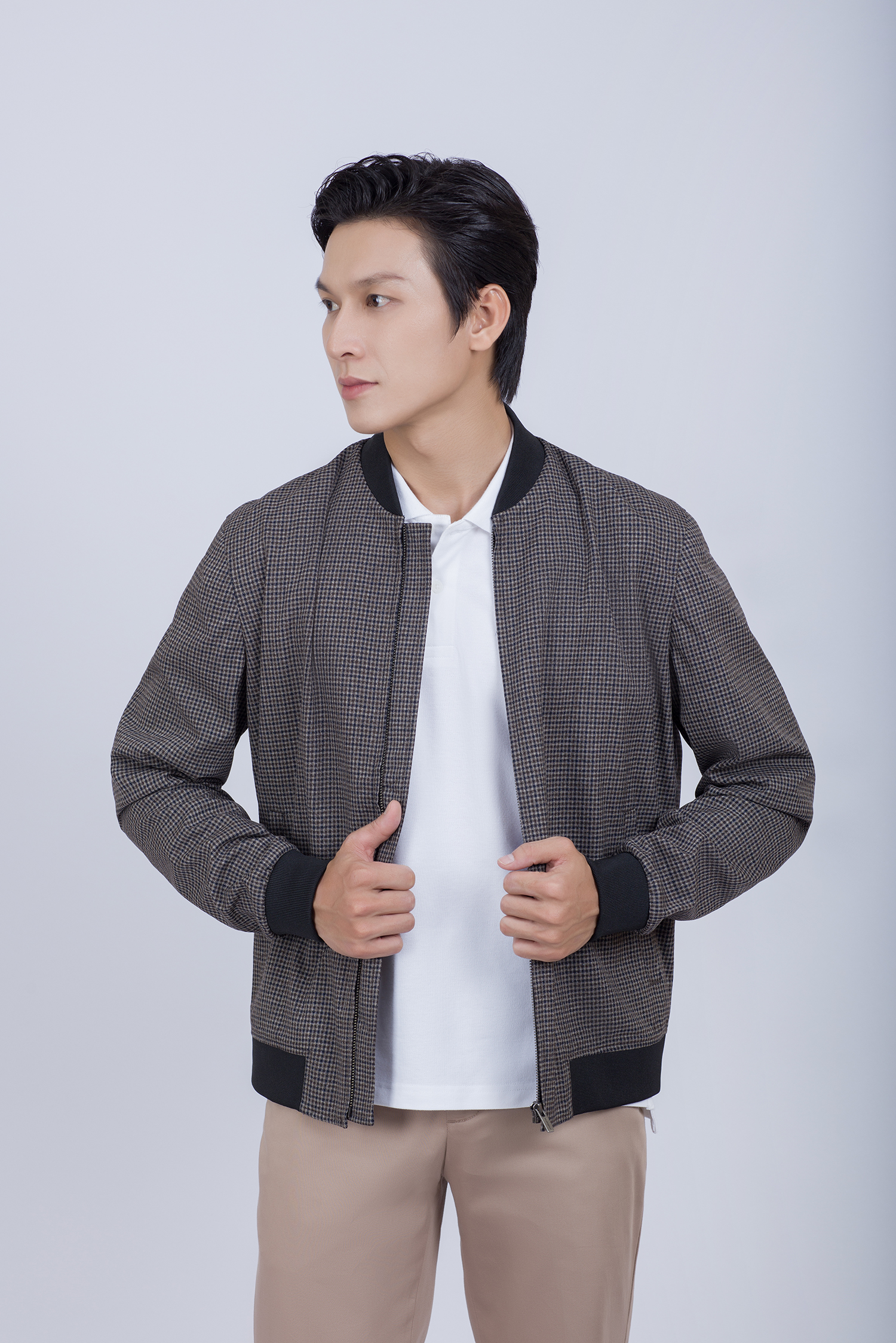  Áo bomber nam