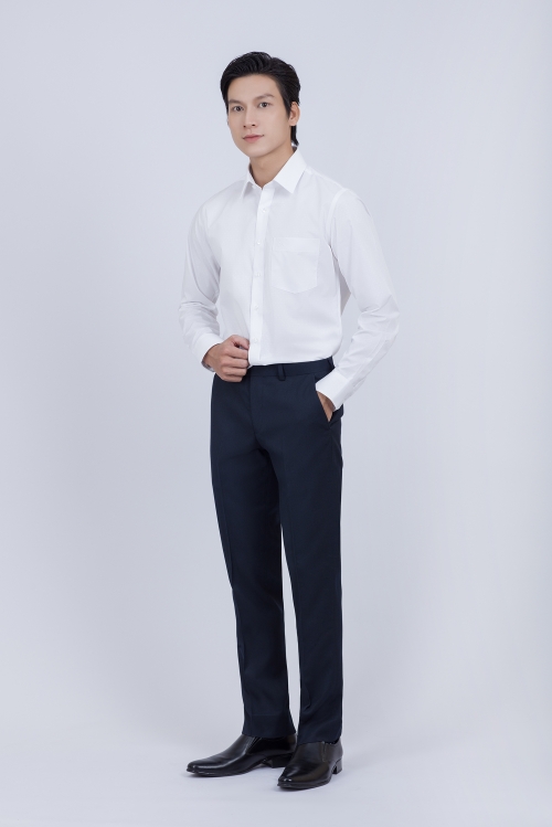 Quần Tây Nam - Slimfit xanh đen