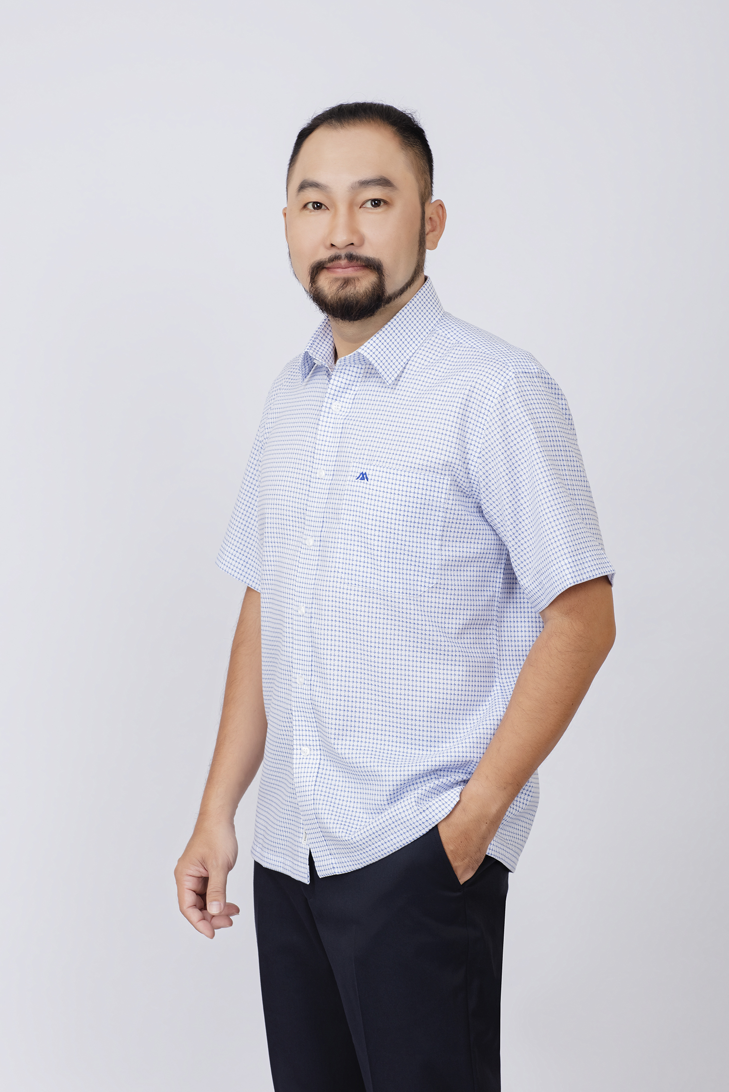 Sơ mi nam Ngắn tay - Casual, vạt ngang - HẾT HÀNG