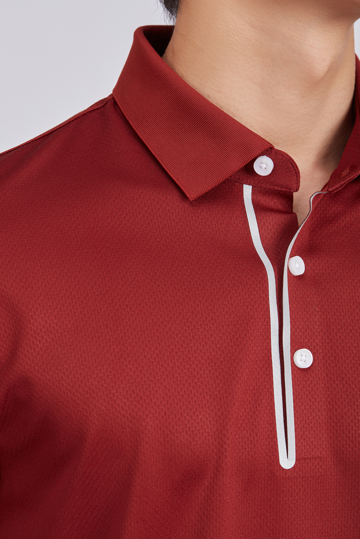  Áo Polo nam ngắn tay- Màu đỏ