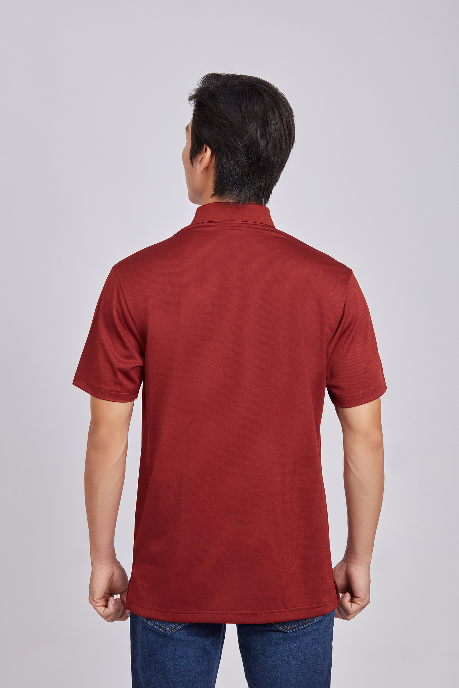  Áo Polo nam ngắn tay- Màu đỏ