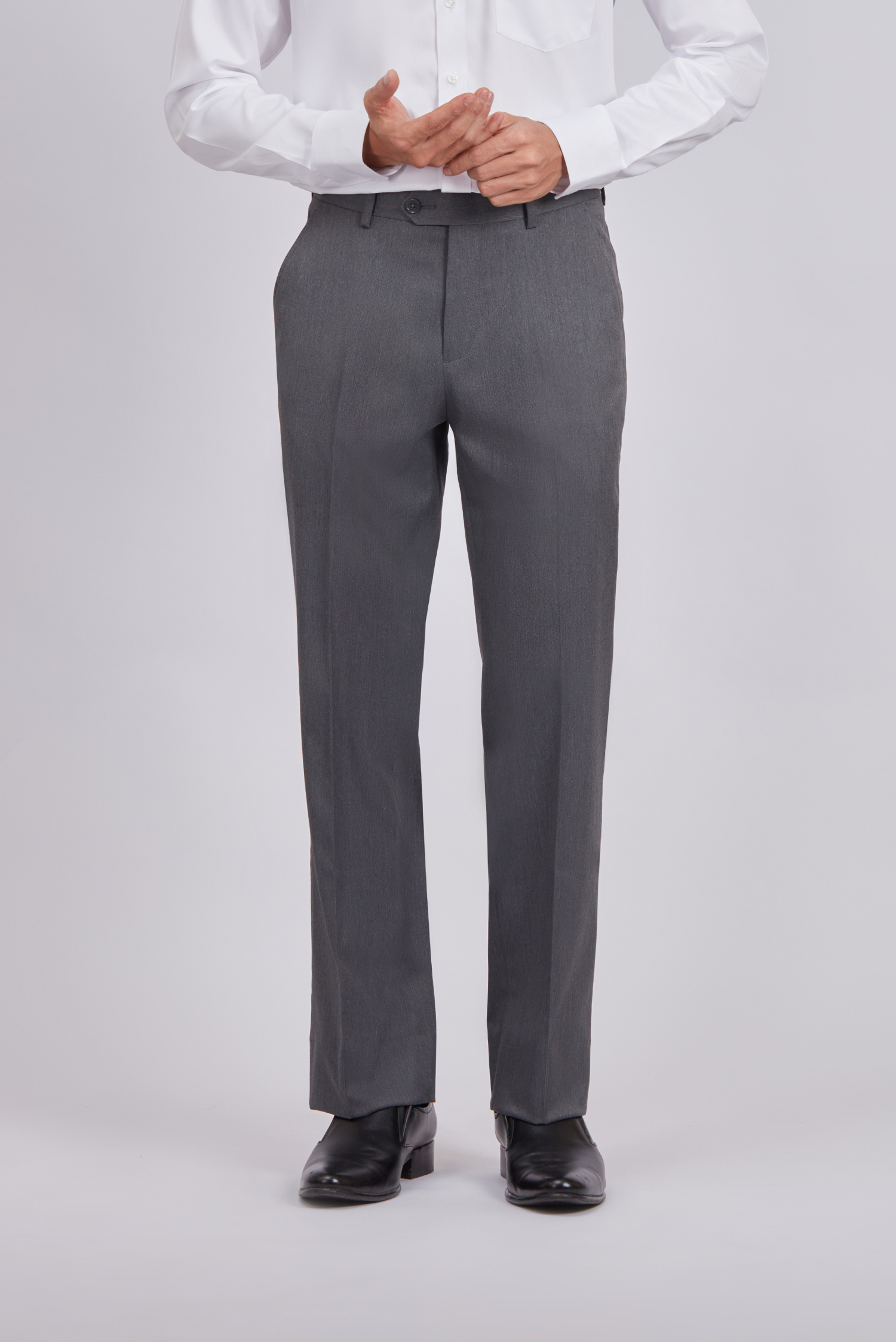 Quần Tây Nam - Classic 0 ly- Màu xám đậm - HẾT HÀNG