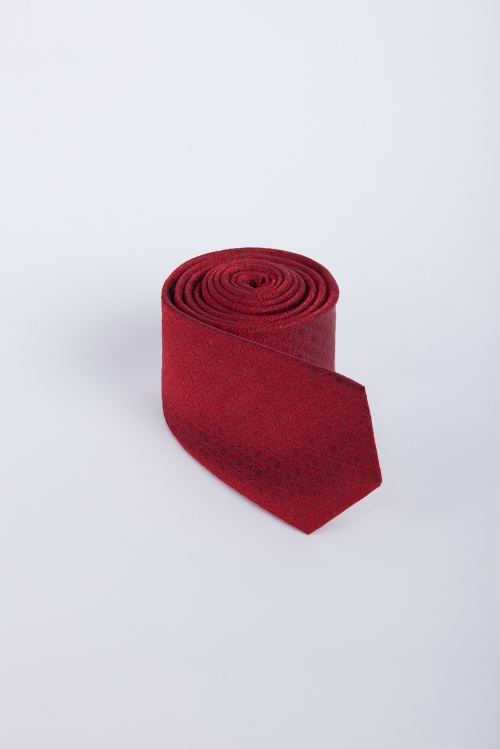 Cà Vạt nam  màu đỏ, to bản 6.5cm