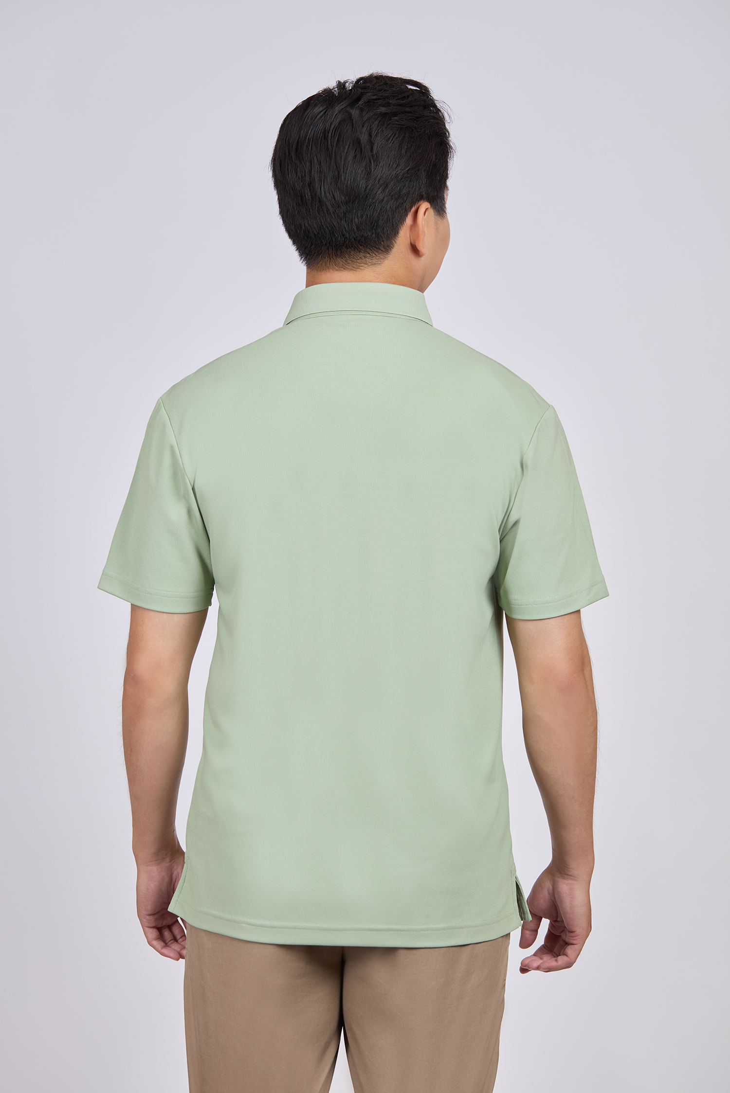 Áo thun nam màu xanh ngọc