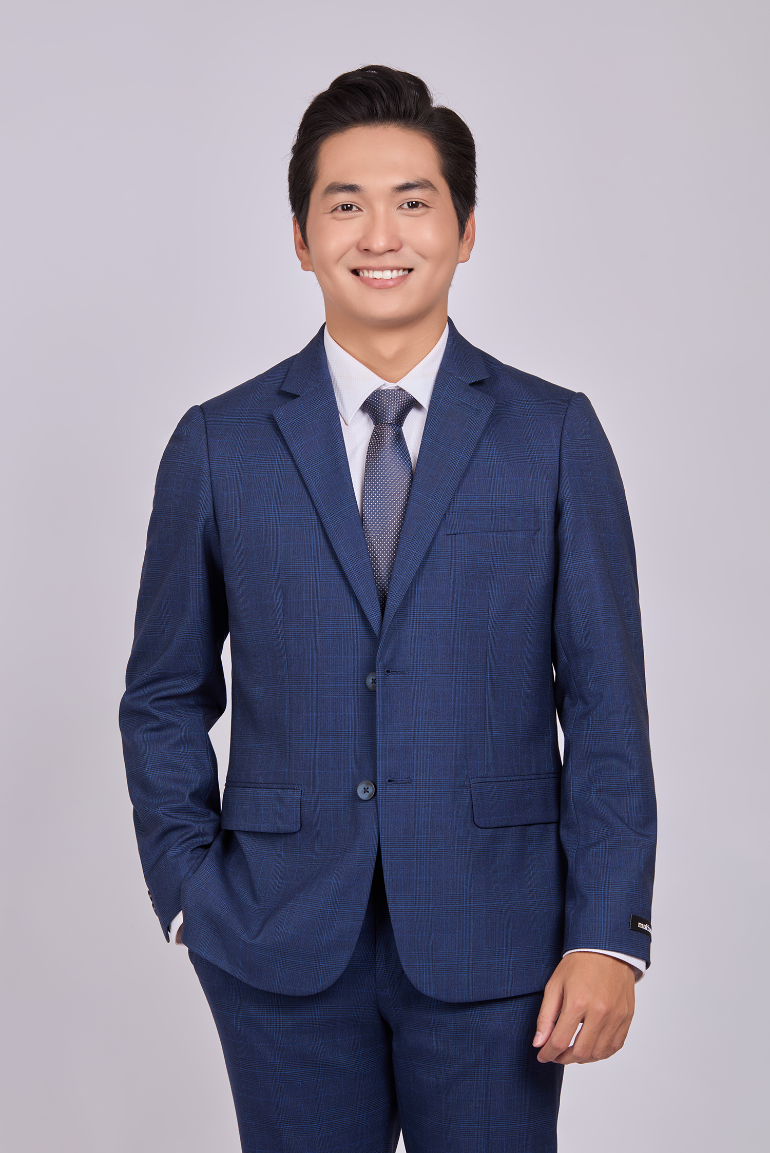 Bộ Veston nam - Slimfit - xẽ 2 tà 2 nút