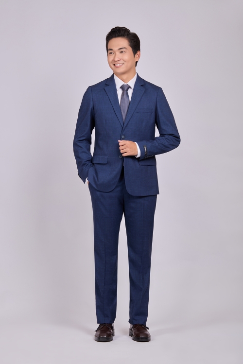 Bộ Veston nam - Slimfit - xẽ 2 tà 2 nút