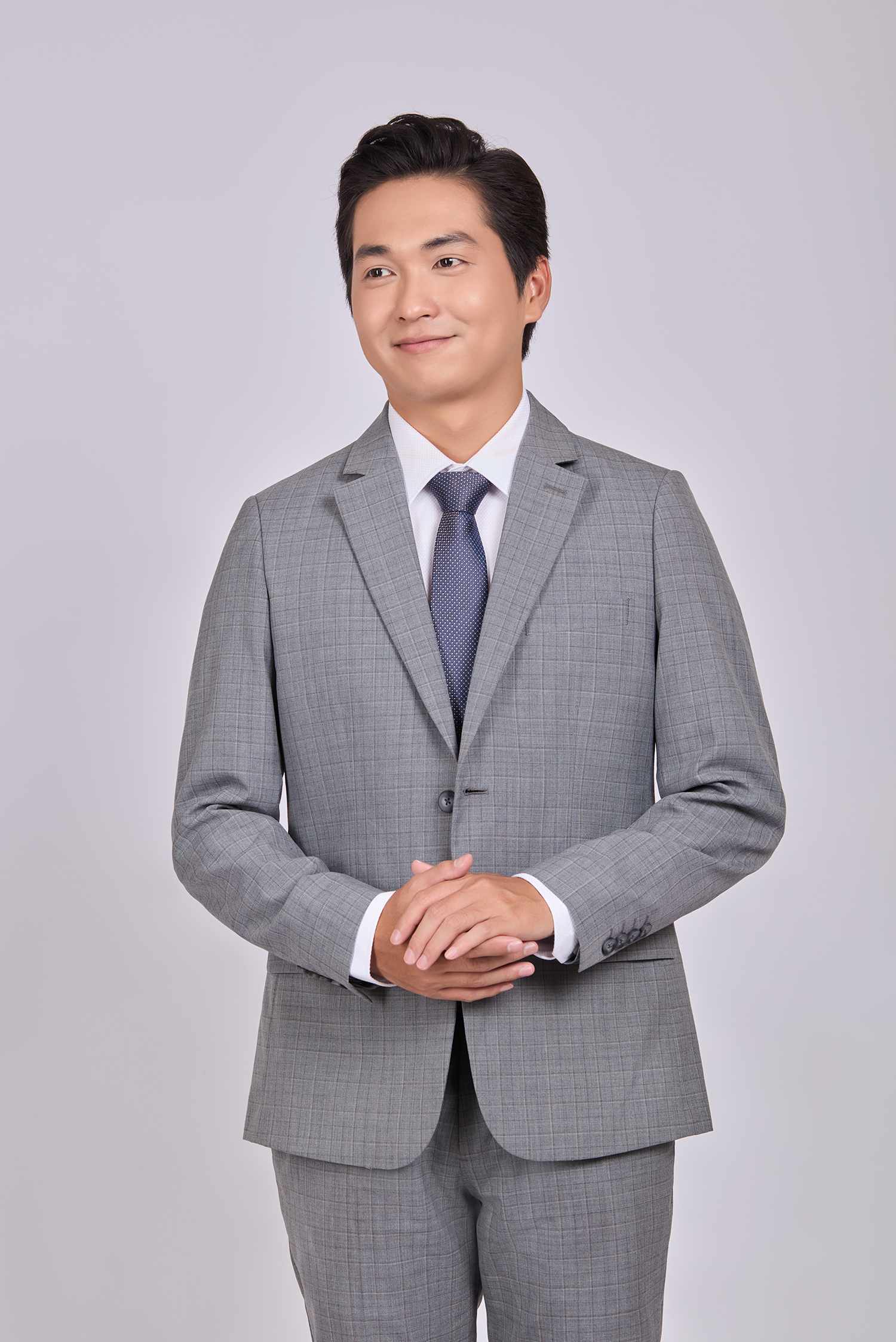Bộ Veston nam - Slimfit - xẽ 2 tà 2 nút