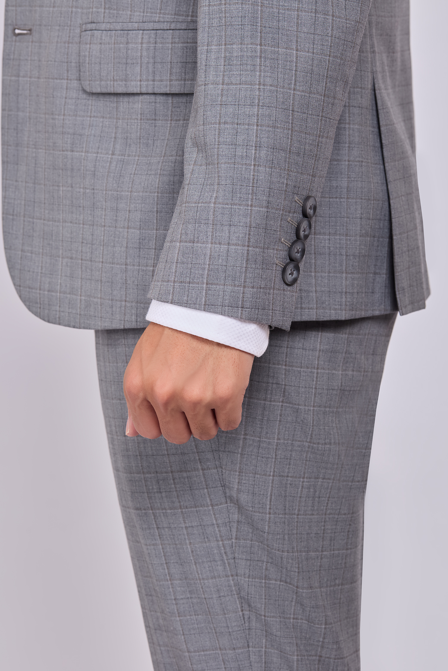 Bộ Veston nam - Slimfit - xẽ 2 tà 2 nút