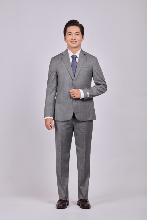 Bộ Veston nam - Slimfit - xẽ 2 tà 2 nút